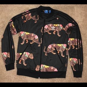 Adidas Originals x FARM Leopard Track Jacket